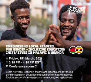 CSW68 Side-event: Empowering Local Leaders for Gender-inclusive Education Initiatives