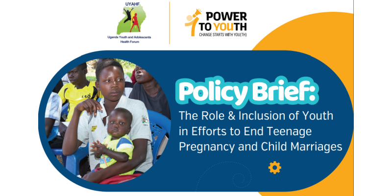 PTY Uganda - Policy Brief on the Role and Inclusion of Youth